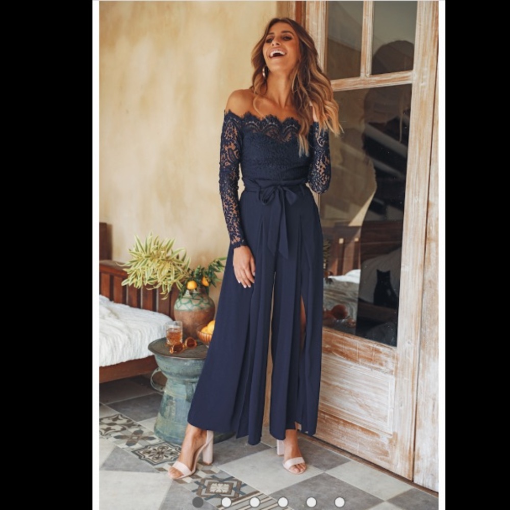 Hello Molly things work out jumpsuit